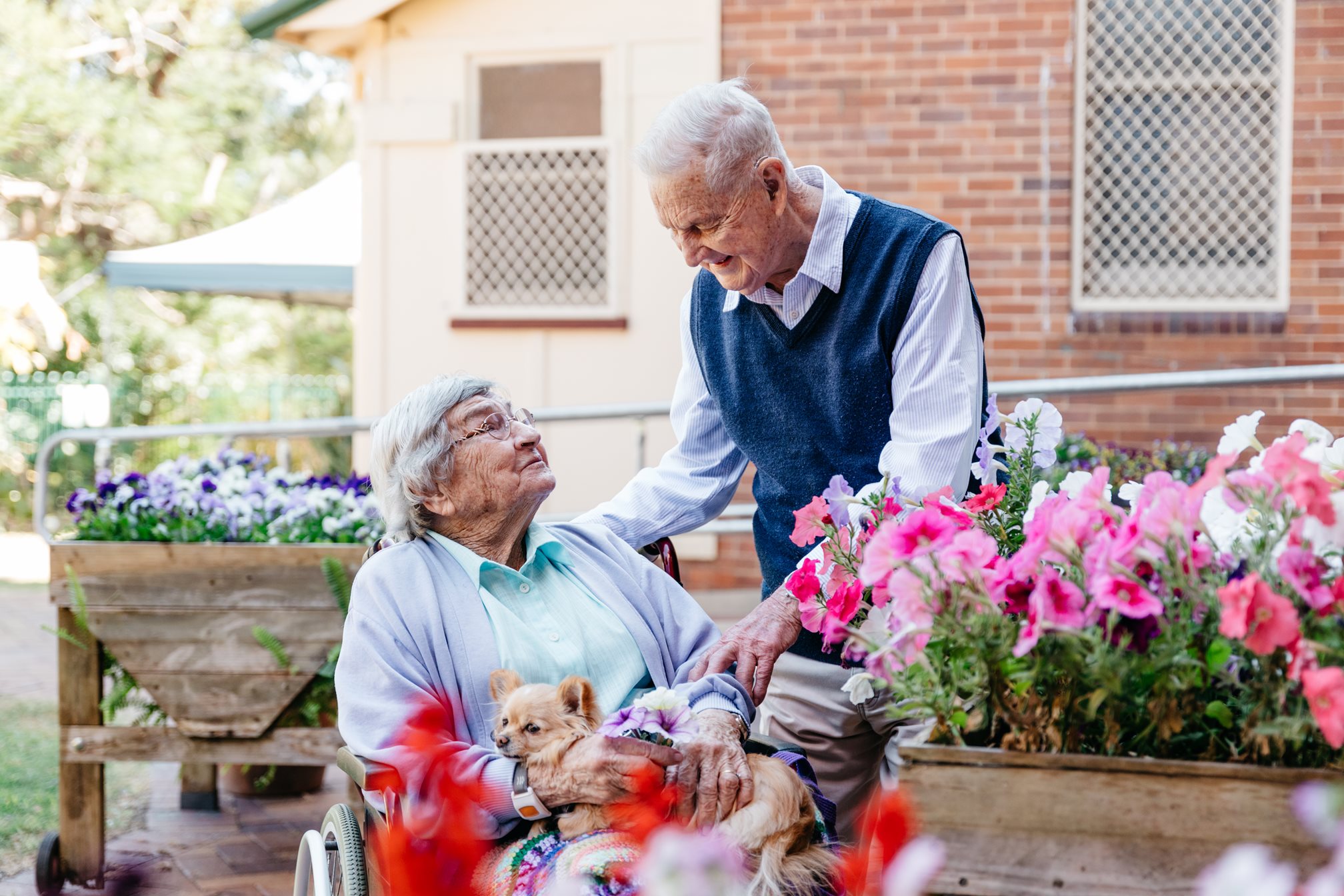 What is residential aged care?